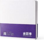 Acrylic Paint Sketch Book 4.92 X 4.92 Inch Watercolor Journal Sketchbook 28 Sheets Art Marker Journal Watercolor Sketch Book Water Color Paper Books for Acrylic Drawing Painting