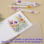 Acrylic Paint Sketch Book 4.92 X 4.92 Inch Watercolor Journal Sketchbook 28 Sheets Art Marker Journal Watercolor Sketch Book Water Color Paper Books for Acrylic Drawing Painting - Image 8