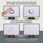 Buddha Board – The Original Water Painting Board for Mindfulness & Creativity – Unique Gift for Artists, Adults & Kids – Mess-Free Zen Art Supplies - Image 5