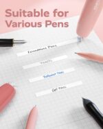 Four Candies Refillable Retractable White Correction Tape, 4PCS Smooth White Pull-Out Tape with 4 Extra Refills, Easy to Use Applicator for Instant Corrections for Office, School Supplies (Pink) - Image 8