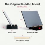 Buddha Board – The Original Water Painting Board for Mindfulness & Creativity – Unique Gift for Artists, Adults & Kids – Mess-Free Zen Art Supplies - Image 3