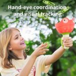 Flying Disc Launcher Toy (2 Packs), Manual Capture Catching Disk Game, Outdoor Toys for Kids Ages 4-8, Outside Yard and Lawn Family Games for Toddlers 3-5, Birthday Gifts for Girls and Boys - Image 6