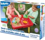 Toddler Sensory Kids Table with Lid | Sensory Bin | Kidoozie | Mega Block Compatible Lid | Indoor Outdoor Use , Red, G02521 17 x 12.5 x 11 inches - Image 7